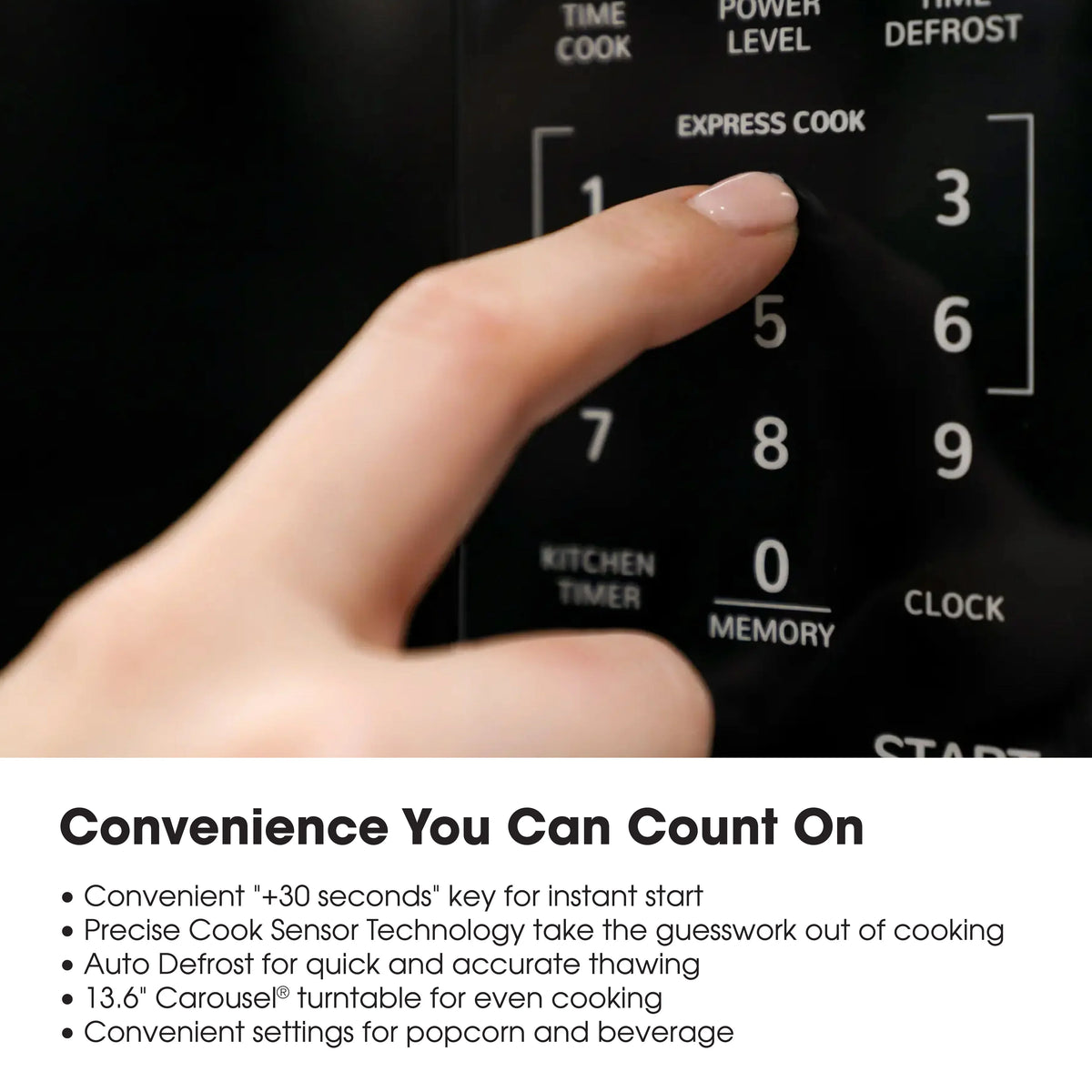 Sharp New 1.4 CF Smart Countertop Microwave Oven, Orville Redenbacher's Certified, ZSMC1469KS