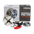 NOVA 23262 SUPERNOVA2 Insert Type Wood Turning Chuck and Jaw Set w/ T Bar Wrench