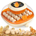 2024 Upgraded 25-Egg Incubator – Automatic Turner with Humidity Control, Thermometer & Clear-View Candler