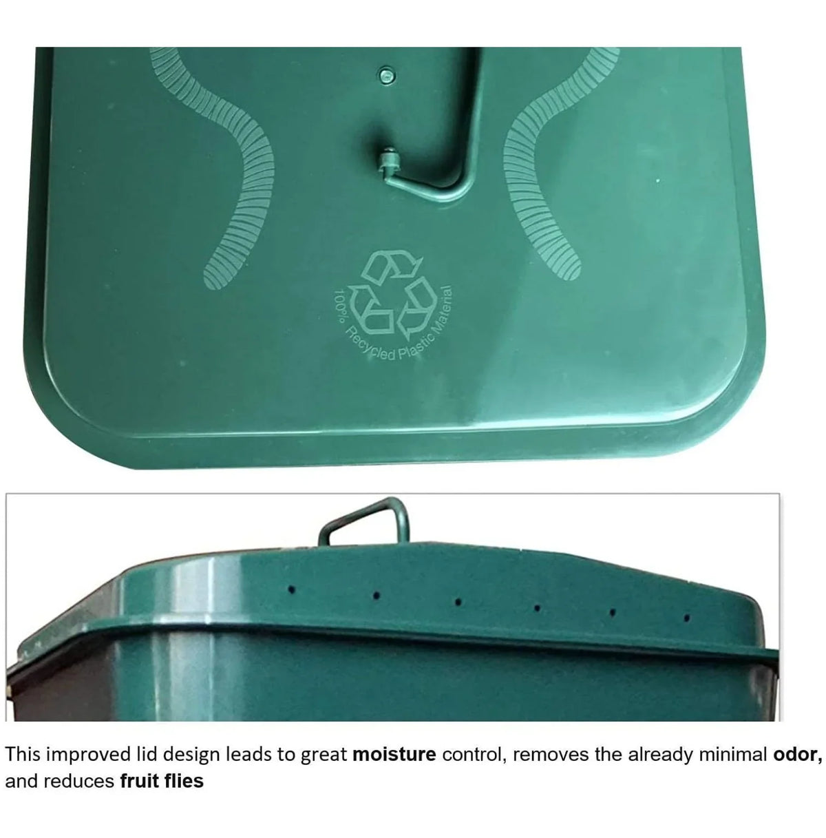 TiaGOC Plus 5-Tray Worm Compost Bin �C Easy Setup and Sustainable Design