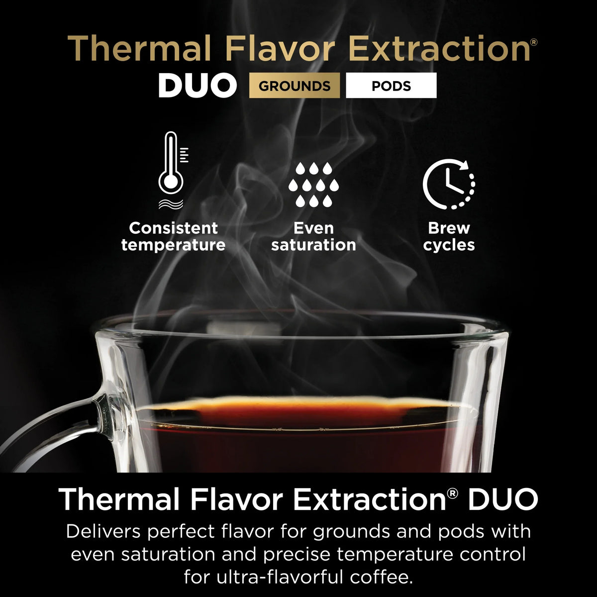 Ninja DualBrew Hot & Iced Coffee Maker, Single-Serve, compatible with K-Cups & 12-Cup Drip Coffee Maker, CFP101