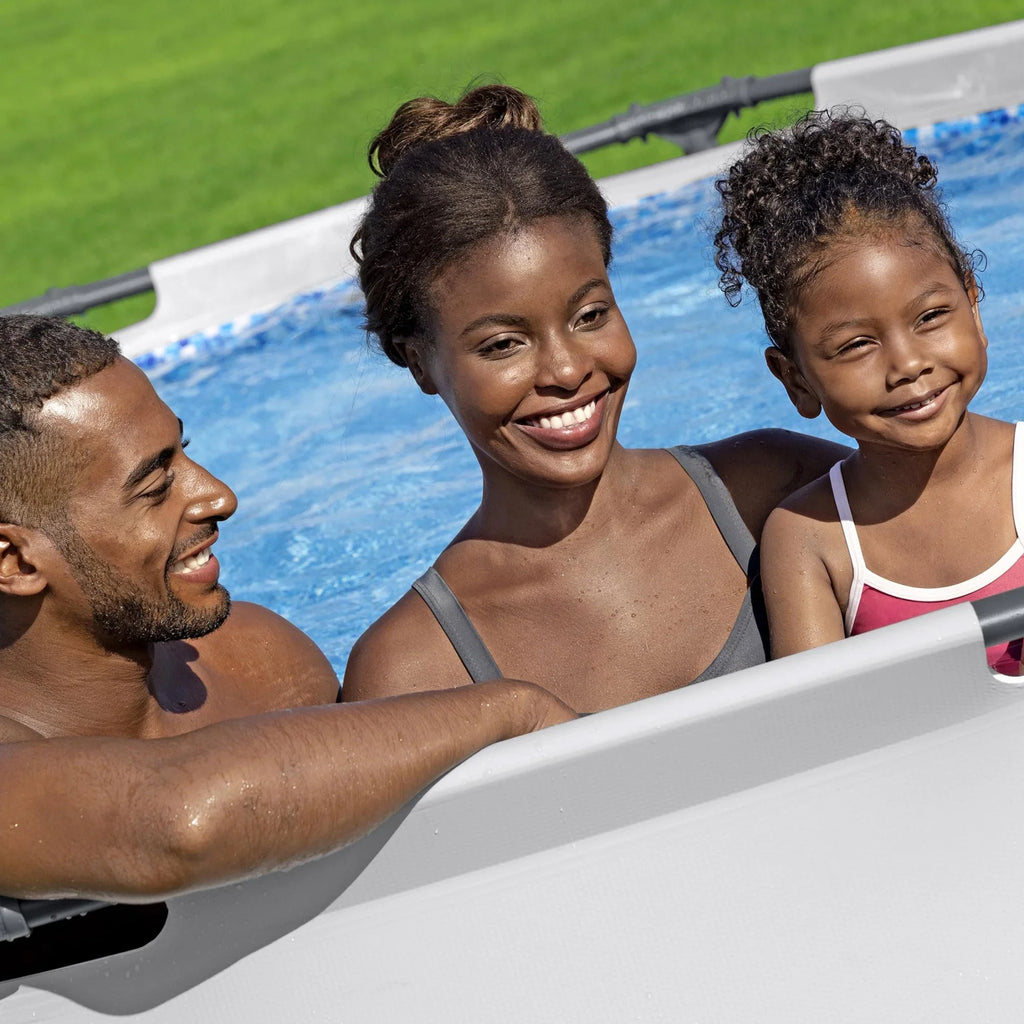 Open Box Bestway 10' x 30" Round Steel Pro MAX Hard Side Family Swimming Pool