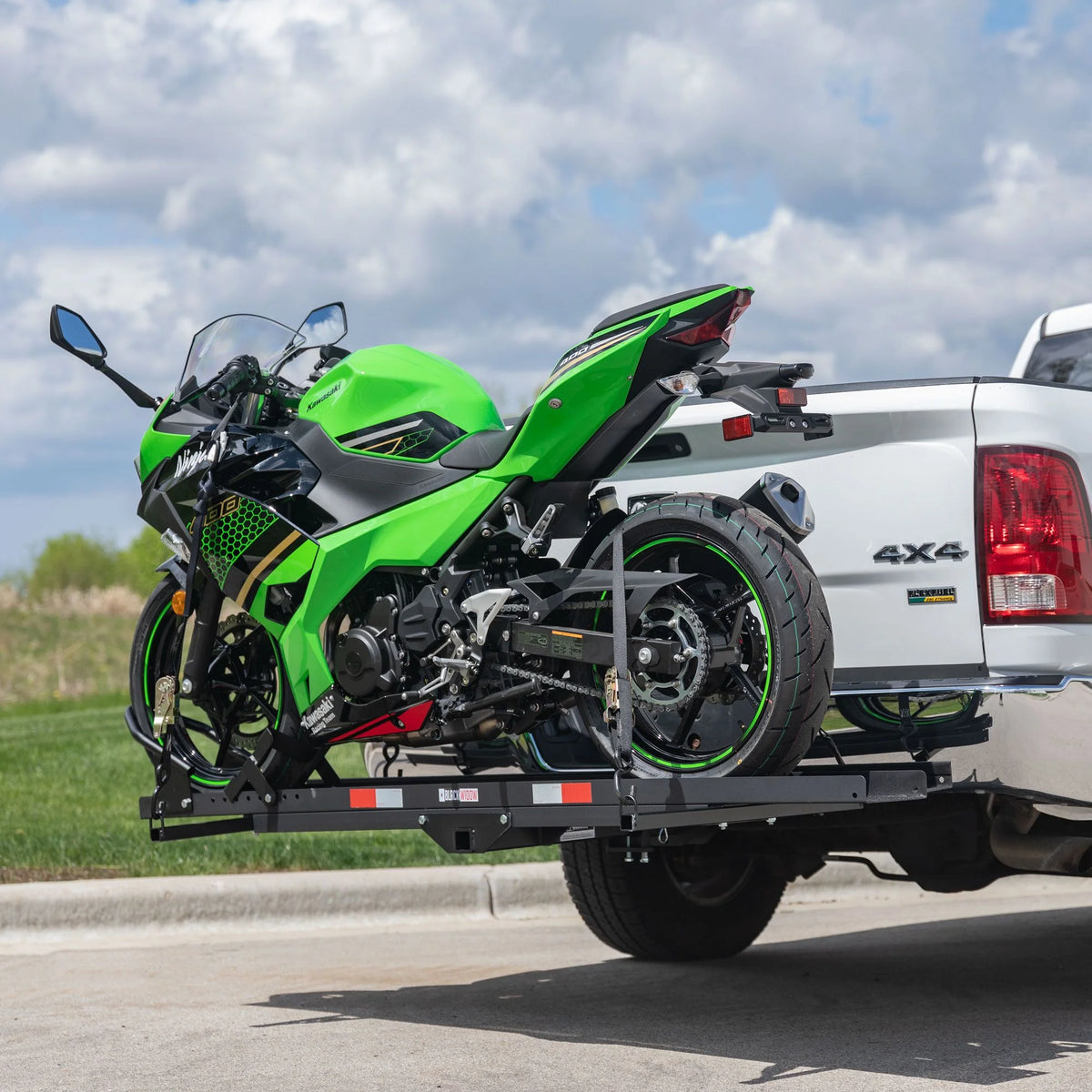 Black Widow MCC - 600 Heavy Duty Steel Motorcycle Carrier