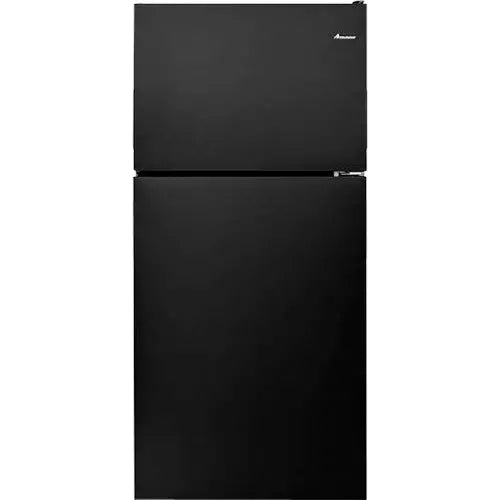 18 Cu. Ft. Black Top-Freezer Refrigerator with Energy-Efficient Cooling