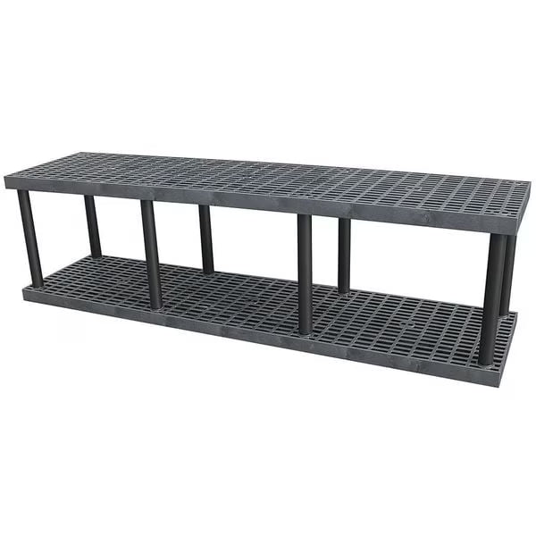 Structural Plastics Plstc Shelf,24inx27inx96inShlfLdCp:675lb S9624B