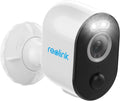 Reolink 4MP Solar/Battery Powered Outdoor Security 2.4/5GHz WiFi Camera, Smart Person/Vehicle Detection, Spotlight Activated by Motion, Support Google Assistant, Argus 3 Pro camera