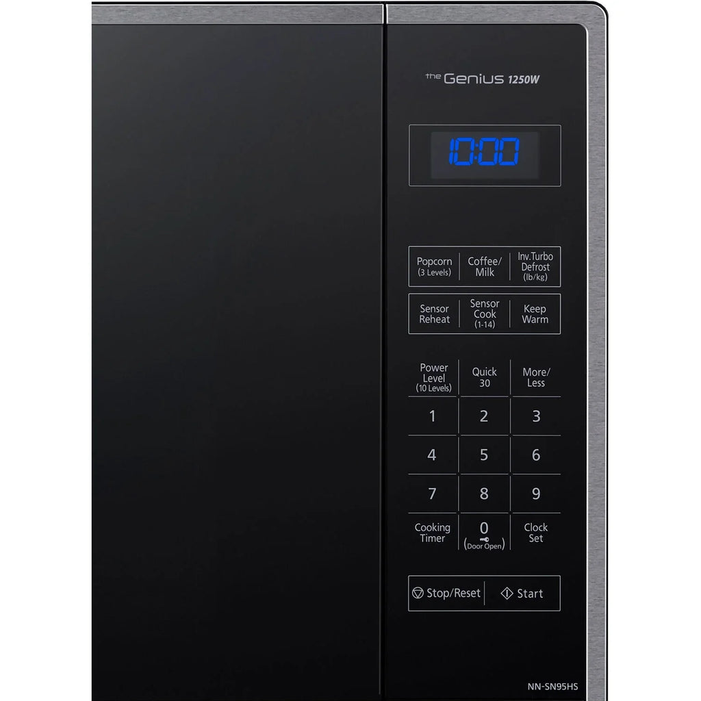 Panasonic 2.2-cu. ft. 1250W Countertop Microwave with Inverter Technology, Stainless Steel NN-SN95HS
