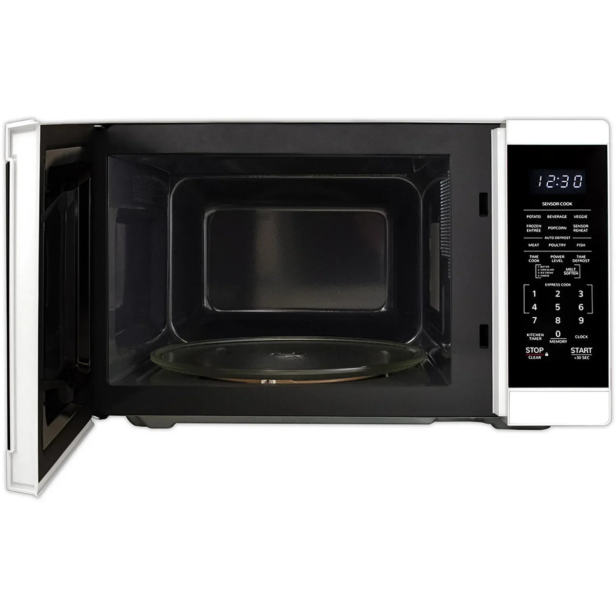 Sharp 1.4-Cu. Ft. Countertop Microwave Oven in Black