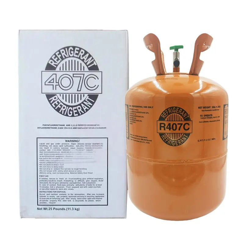 25 lb R407C Refrigerant – Widely Used Retrofit Alternative for R22 in Air Conditioning
