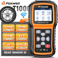 FOXWELL TPMS Programming Relearn Activation Tool, Full TPMS Services, Tire Pressure Monitor Sensor Scanner Maintenance Tool for OBD2 Cars Diagnostic Scanner Tester, T1000 TPMS Tool