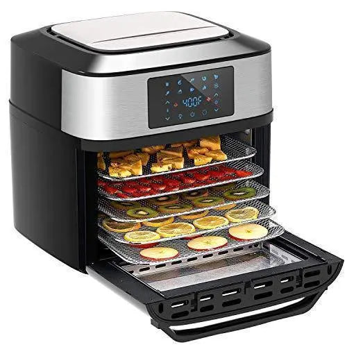 20-Quart 10-in-1 Air Fryer Toaster Oven – 1800W Convection Oven with Rotisserie, Dehydrator, ETL Certified