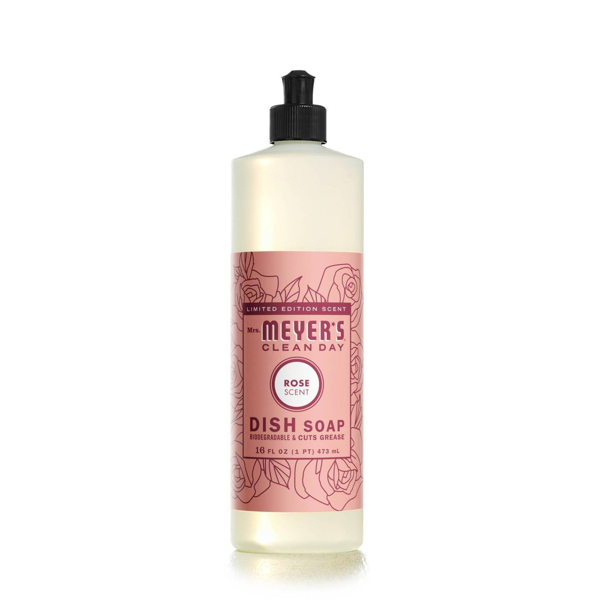 Mrs. Meyer's - Clean Day Liquid Dish Soap Rose - 16 fl. oz.