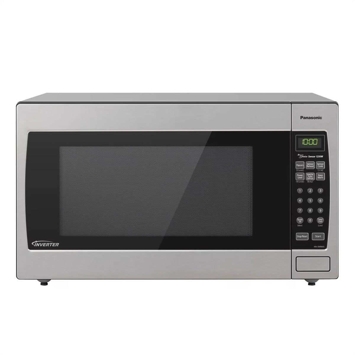 Panasonic 2.2-cu. ft. 1250W Countertop Microwave with Inverter Technology, Stainless Steel NN-SN95HS