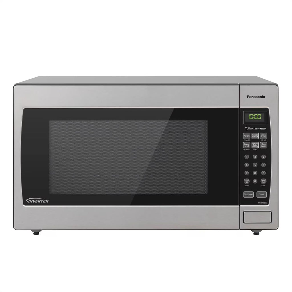 Panasonic 2.2-cu. ft. 1250W Countertop Microwave with Inverter Technology, Stainless Steel NN-SN95HS