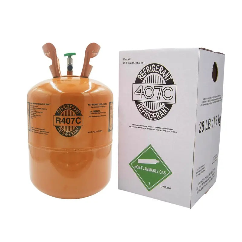 25 lb R407C Refrigerant – Widely Used Retrofit Alternative for R22 in Air Conditioning