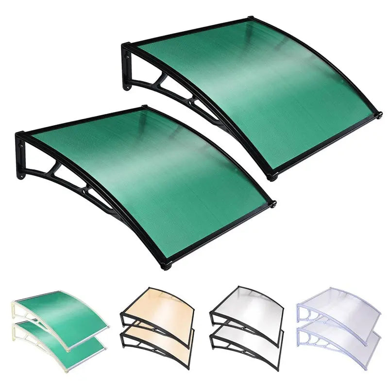 2-Pack 3-Foot Awning Covers for Patio Windows – Rain Protection & UV Shade