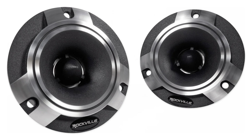 2) Pairs Rockville X6.5C Competition 6.5" 1000 Watt Component Car Audio Speakers