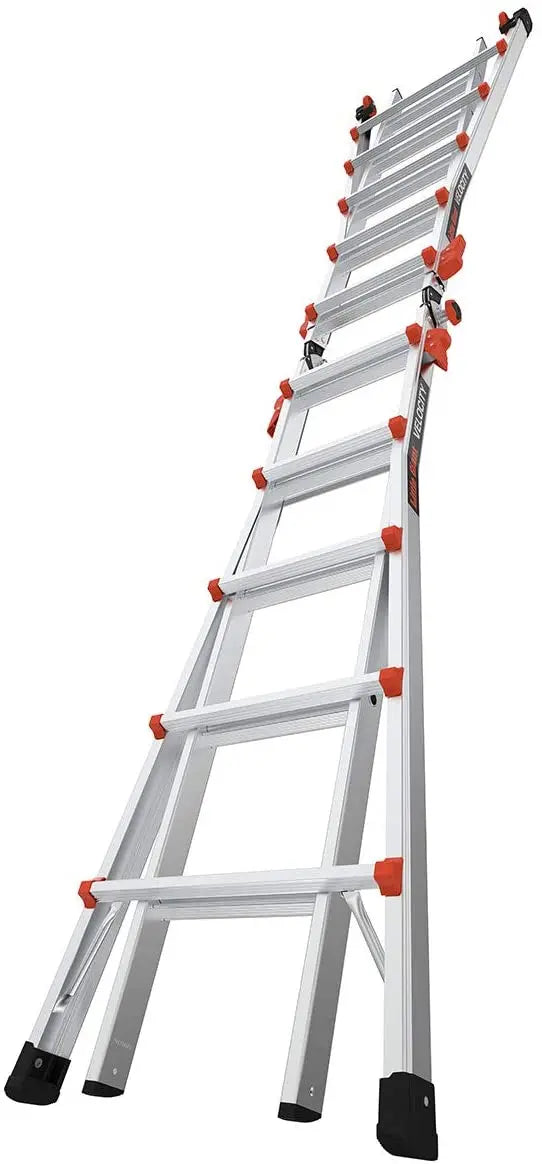 22-Foot Multi-Function Aluminum Extension Ladder with 300-Lb Capacity – Model 15422-001