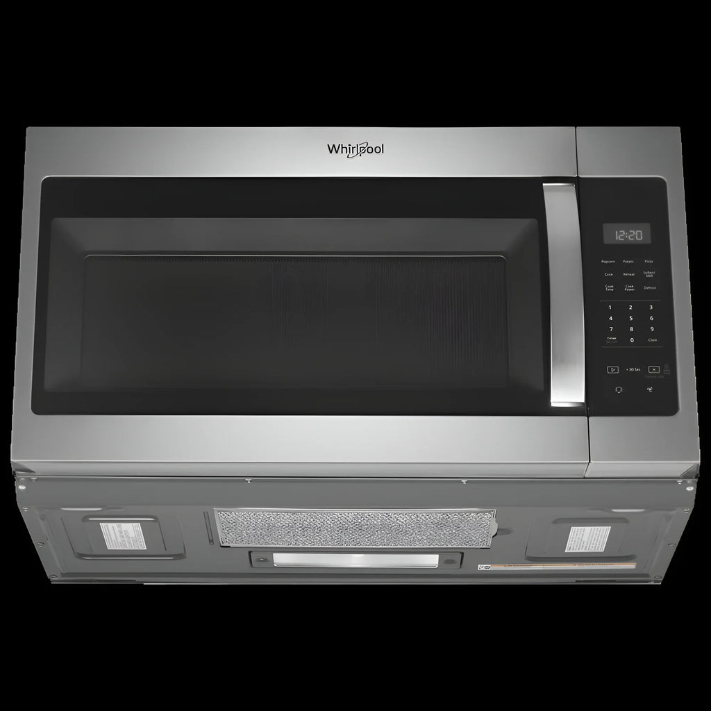 Whirlpool 1.7 Cu. Ft. Microwave Hood Combination Black