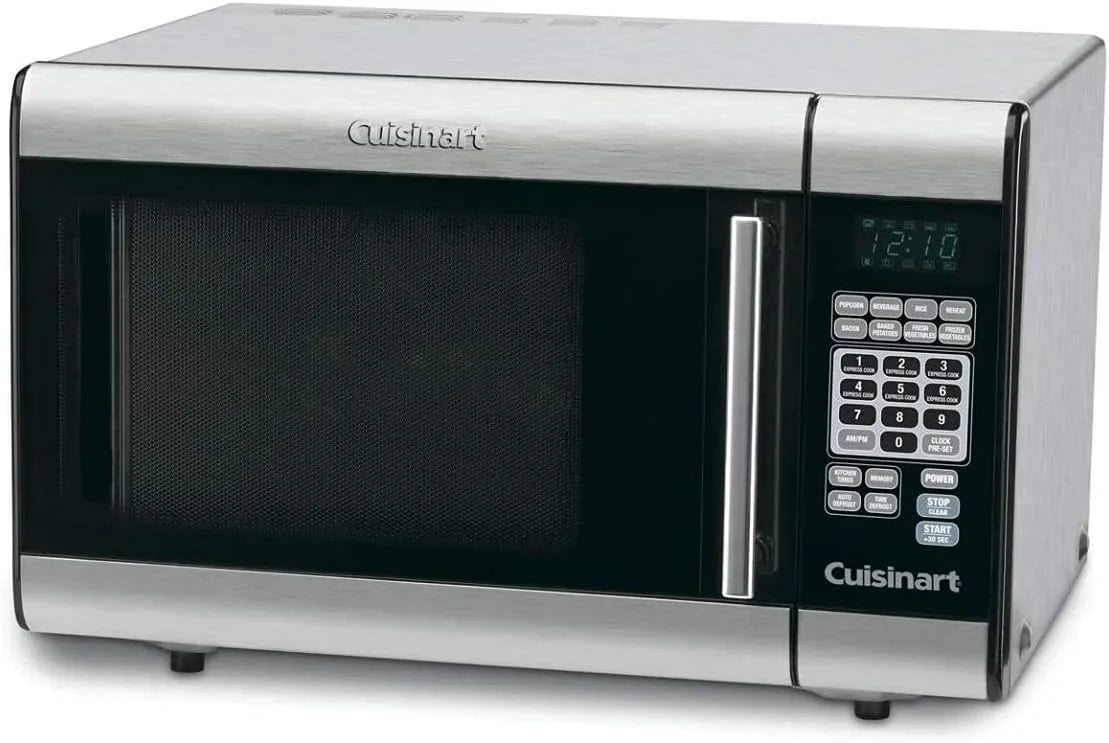 Restored Cuisinart CMW-100 1-Cubic-Foot Stainless Steel Microwave Oven, Silver (Refurbished)
