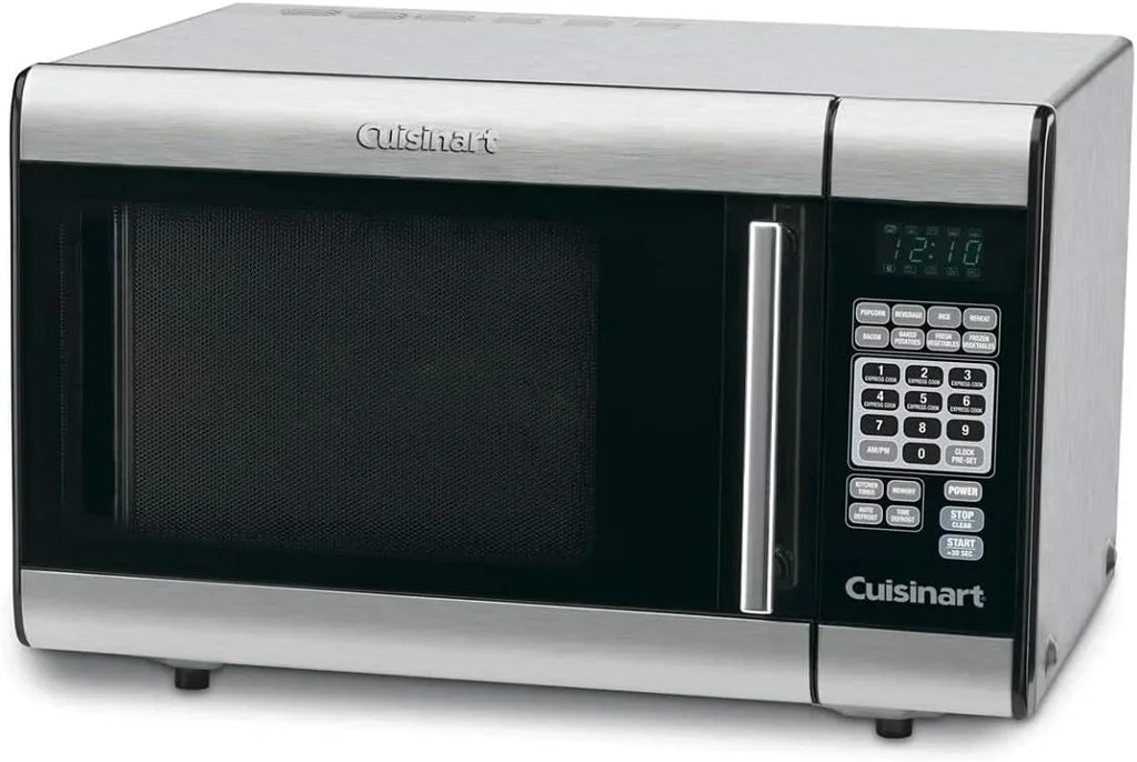 Restored Cuisinart CMW-100 1-Cubic-Foot Stainless Steel Microwave Oven, Silver (Refurbished)