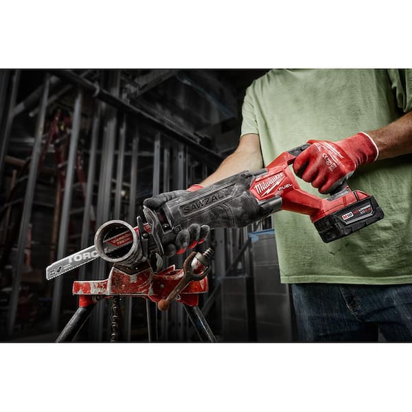 M18 FUEL GEN-2 18V Lithium-Ion Brushless Cordless SAWZALL Reciprocating Saw with (1) High Output 12.0 Ah Battery