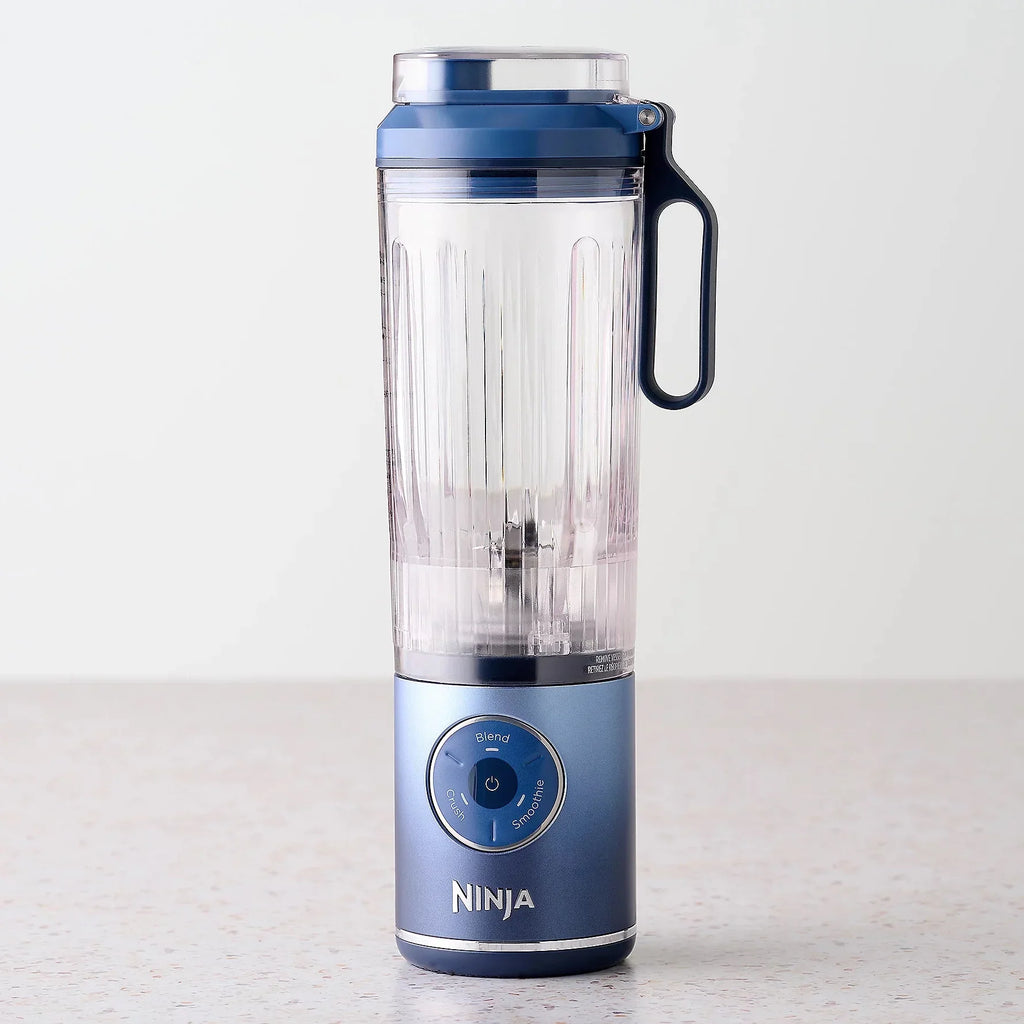 Restored Ninja BC251NV Blast Max Personal Cordless Blender for Smoothies, Blend, Ice Crush, 22 oz. Twist & Go Vessel, Navy (Refurbished)