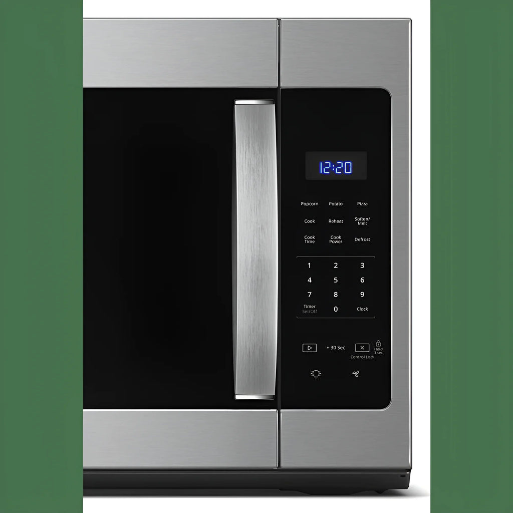 Whirlpool 1.7 Cu. Ft. Microwave Hood Combination Black