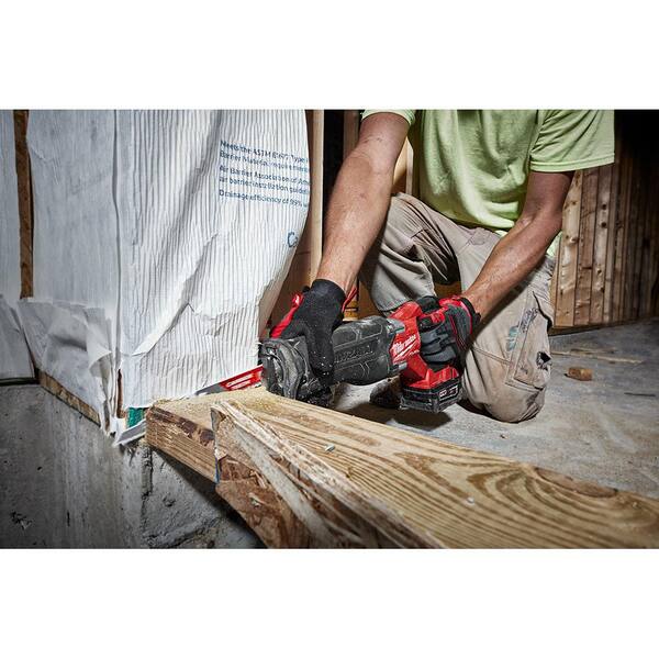 M18 FUEL GEN-2 18V Lithium-Ion Brushless Cordless SAWZALL Reciprocating Saw with (1) High Output 12.0 Ah Battery