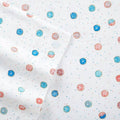 Poppy & Fritz Polka Donuts Cotton Percale Twin Multicolor Sheet Set