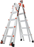 22-Foot Multi-Function Aluminum Extension Ladder with 300-Lb Capacity – Model 15422-001