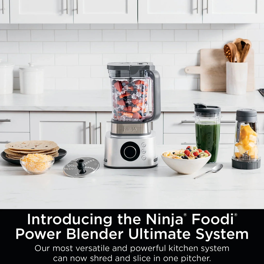 Ninja Foodi 72 oz Power Blender Ultimate System 1200 W, Silver, SS400