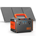 150W Solar Generator Kit – Includes 30W Panel & AC Outlet for Off-Grid Power