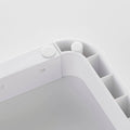 Yamazaki Home Tower Adjustable Lid Pan Organizer White