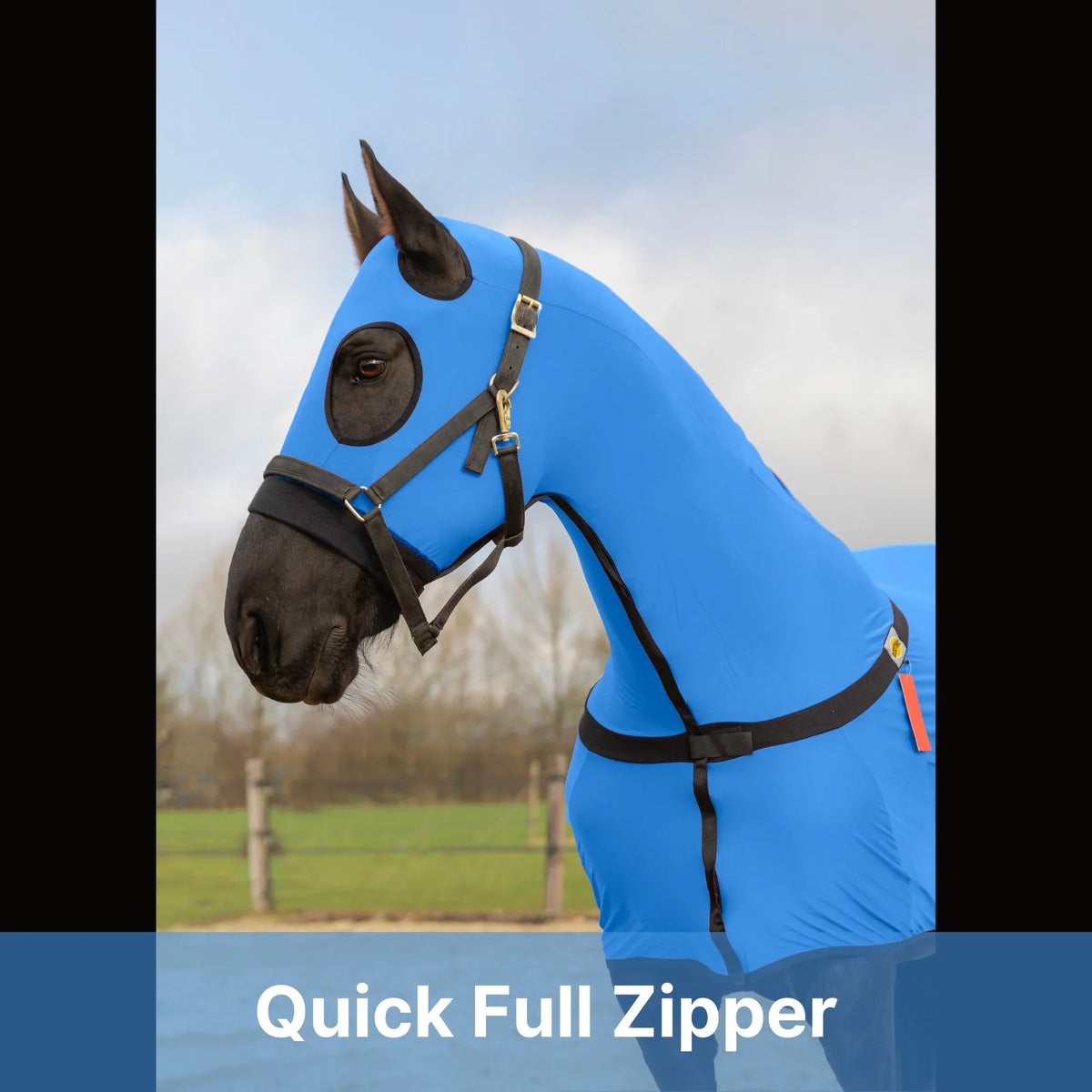 RESISTANCE Horse Full Body Slinky with Full Zipper Face - Lycra Material - available in 11 colors