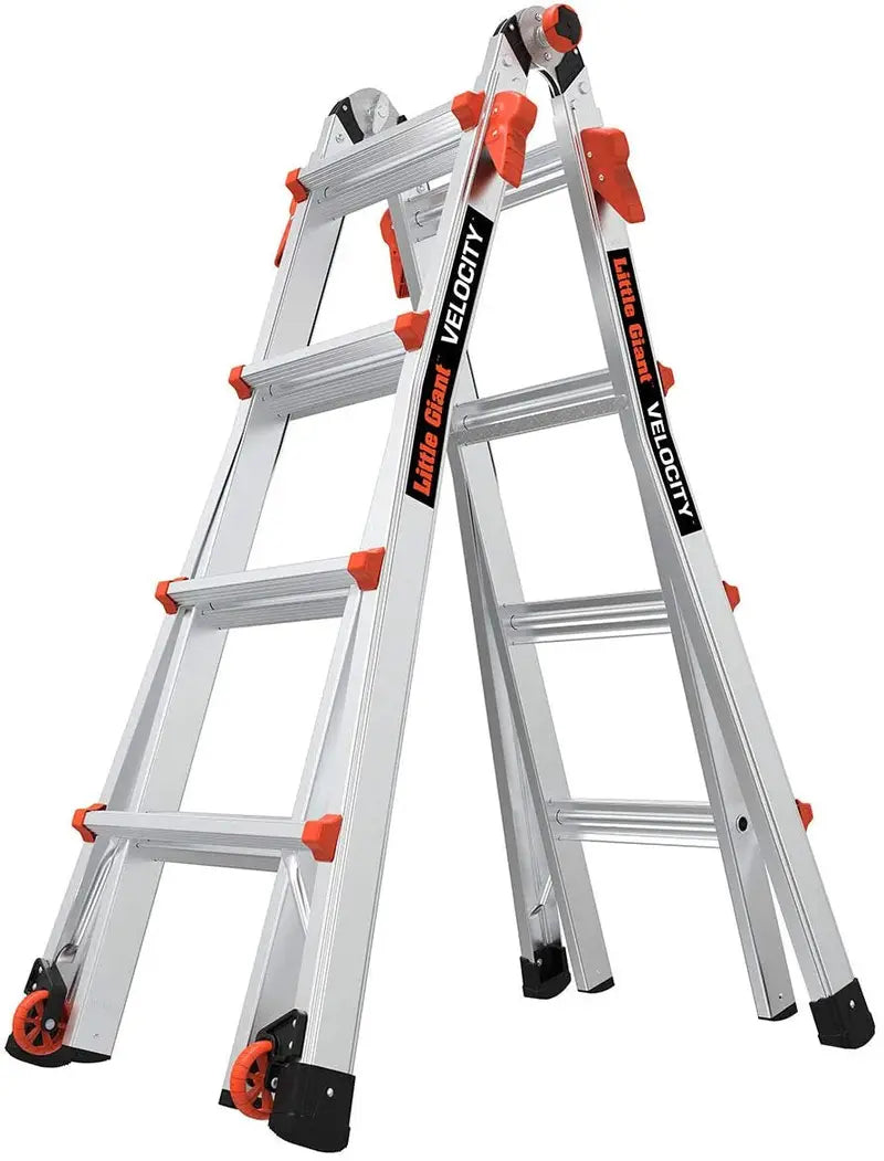 22-Foot Multi-Function Aluminum Extension Ladder with 300-Lb Capacity – Model 15422-001