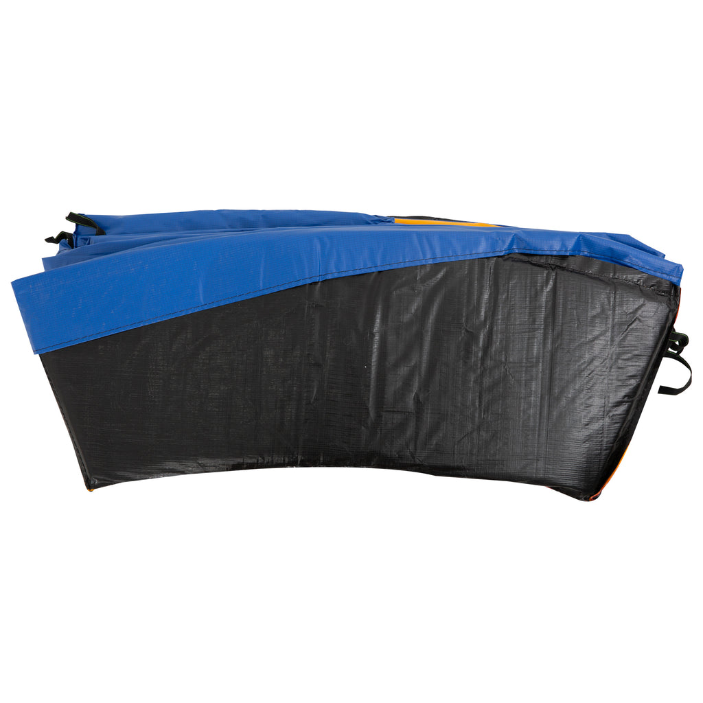 HOMCOM Trampolin Randabdeckung Ø305 cm breit, Reißfest UV-resistent Federabdeckung, Wasserabweisend, Trampolinzubehör Randschutz Sicherheitsnetz Ersatzteile für Gartentrampoline, Bunt