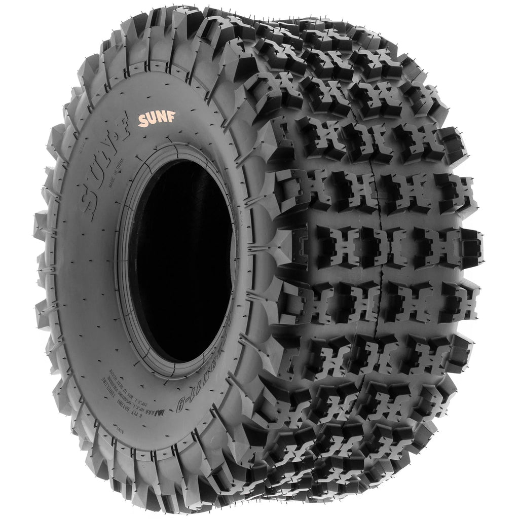 SunF All Terrain ATV UTV Tires 22x10-9 6 PR A027 (Pair of 2)