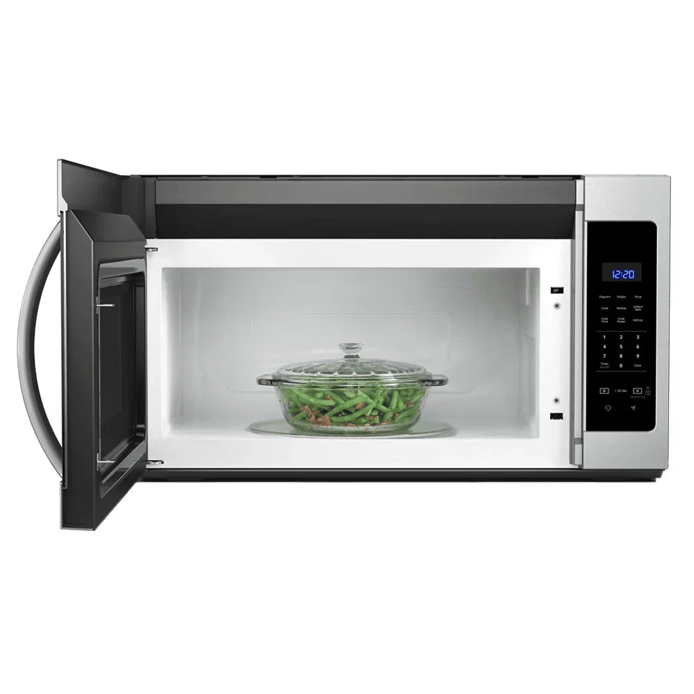 Whirlpool 1.7 Cu. Ft. Microwave Hood Combination Black