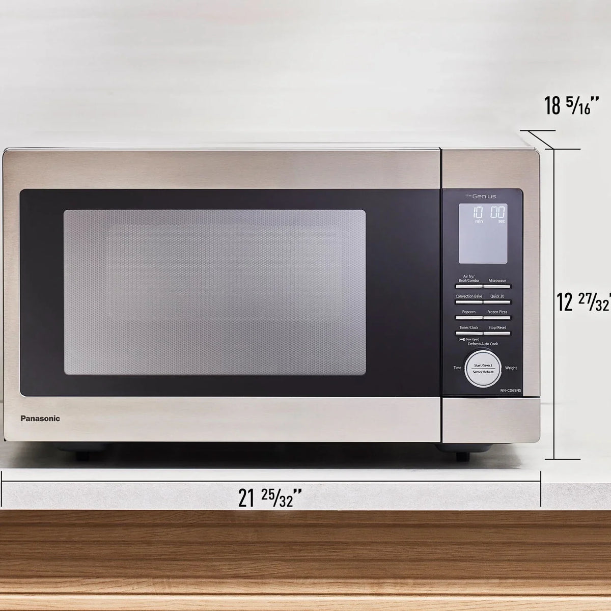Panasonic 1.3 Cu. ft. Countertop Microwave Multi Oven, NN-CD65NS