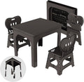 UNICOO® Kids Folding Table and Chairs Set, Height Adjustable Kids Folding Table Compact Design, Kids Table and Chairs Foldable, Picnic Table, Perfect for Playrooms, Classrooms, and Outdoor