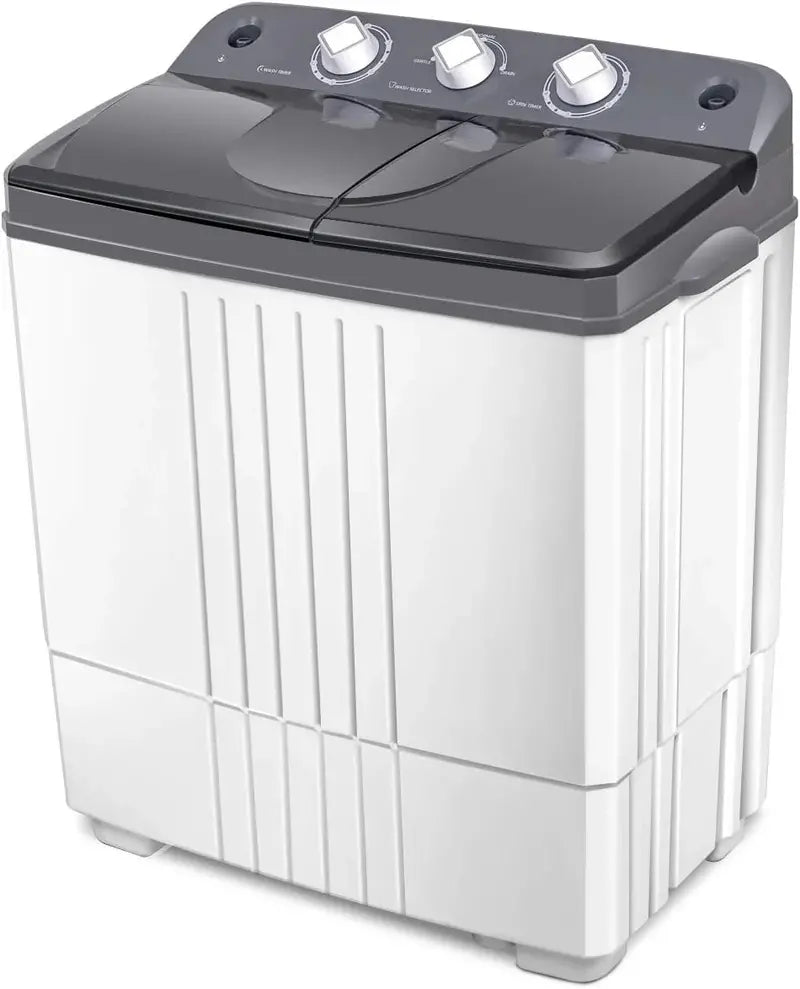 20-Lb Dual-Function Portable Washer & Spin Dryer – Space-Saving Laundry Unit for RVs, Dorms, and Apartments