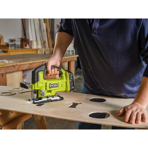 ONE+ 18V Cordless 2-Tool Combo Kit with 5 1/2 in. Circular Saw and Jig Saw (Tools Only)
