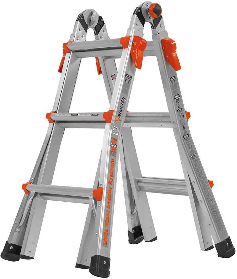 22-Foot Multi-Function Aluminum Extension Ladder with 300-Lb Capacity – Model 15422-001