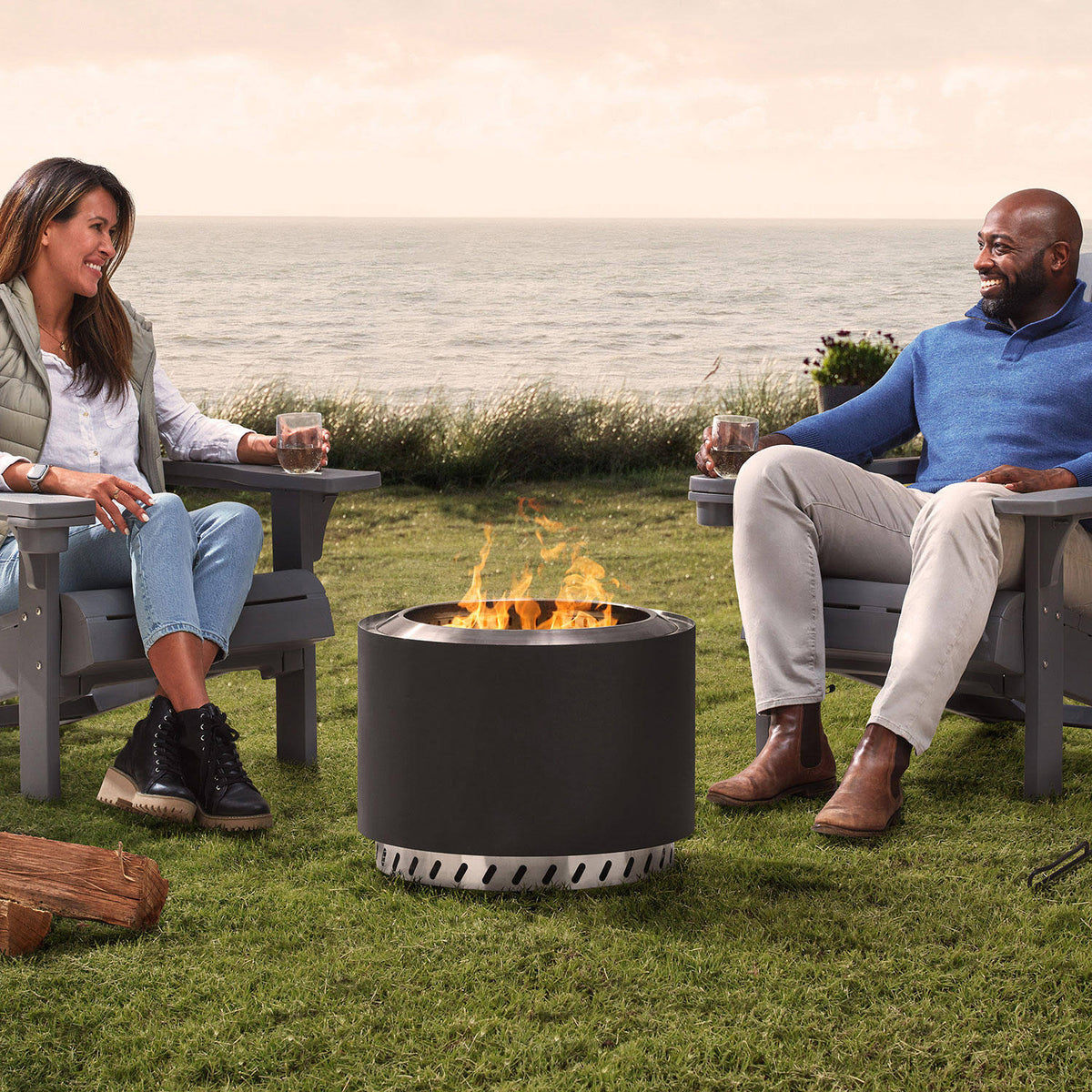 Members Mark 22" Smokeless Wood Fire Pit