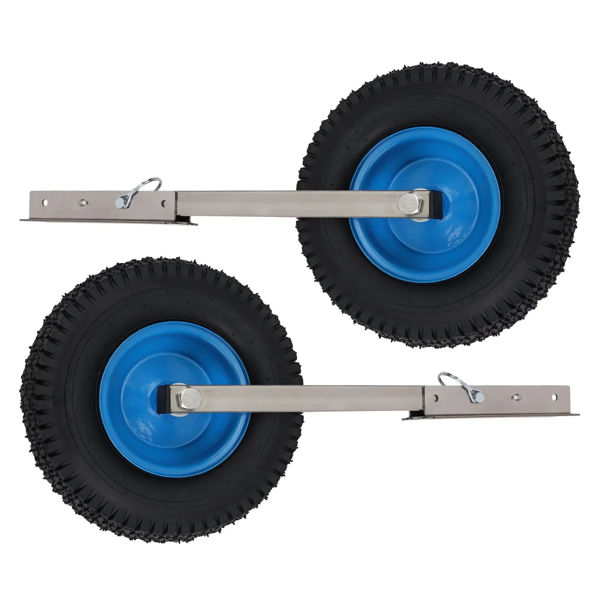 Wheels 600LBS Boat Boat Transom Launching Wheel with 12 Inch Wheels Set for Inflatable Boat & Aluminum Boat
