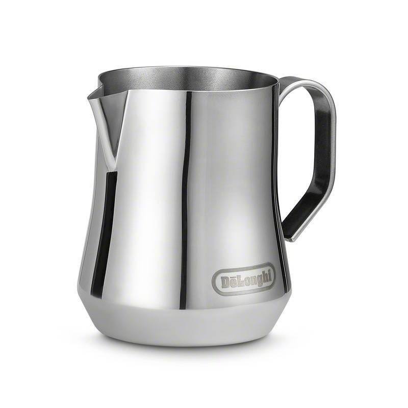 De'Longhi DLSC060 Milk Frothing Jug, 12 oz, Stainless Steel