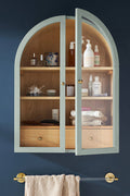 Fern Wall Cabinet by Anthropologie in Green, Size: L