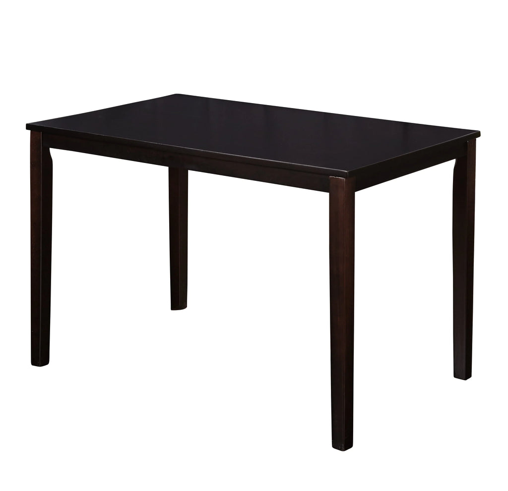 TMS Shaker Dining Chair, Set of 4, Espresso