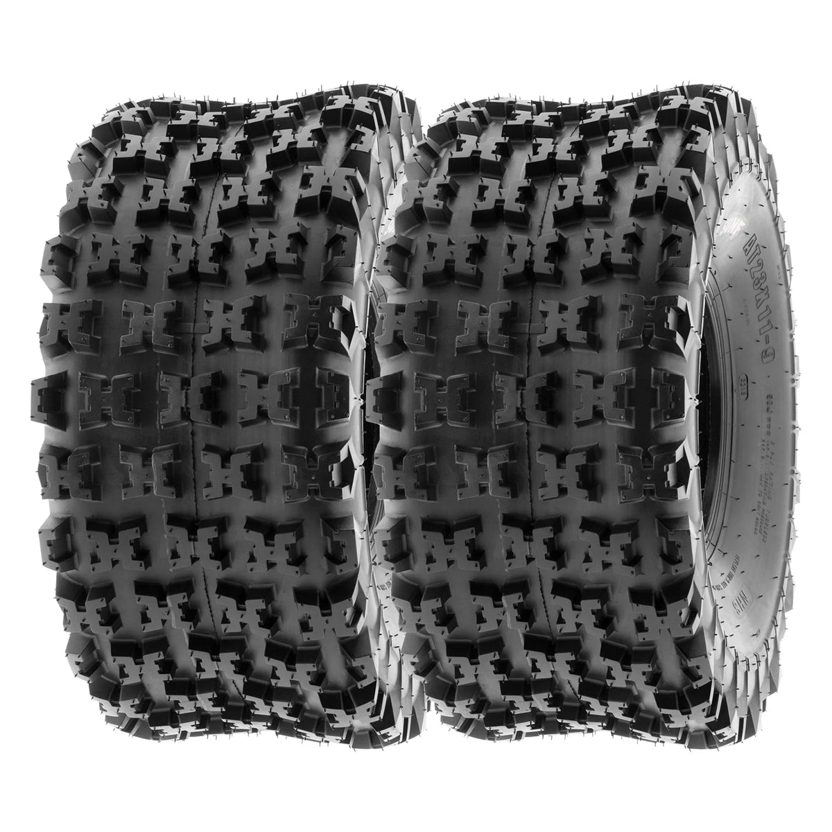 SunF All Terrain ATV UTV Tires 22x10-9 6 PR A027 (Pair of 2)